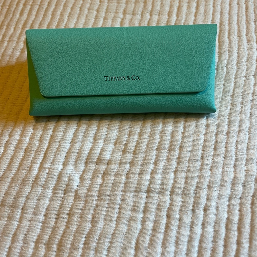 Tiffany & Co. Teal Leather Case